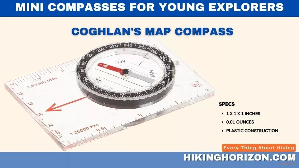Coghlan's Map Compass - Best Compasses for Hiking Under $10
