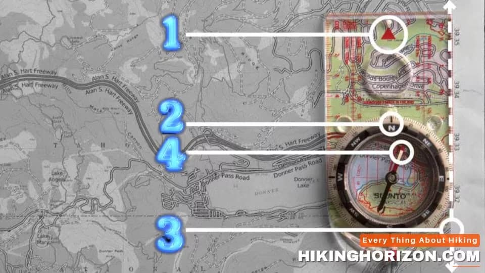 How to Orient Your Map with a Compass - How to Use a Compass While Hiking